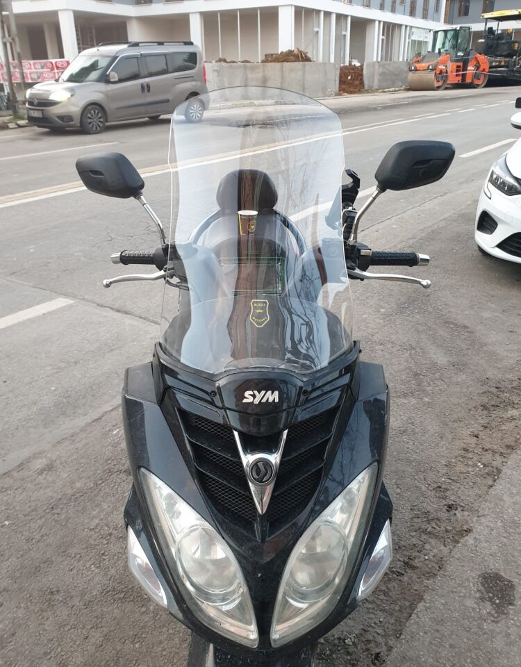 MOTOCAM SYM Joyride 200 Ön Cam 2009-2018 Model 53cm Şeffaf Renkli 4mm