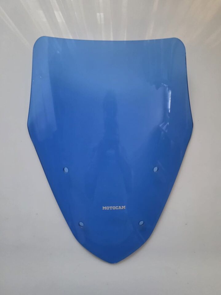 MOTOCAM Küba Newcity 50 Ön Cam 2023-2026 Model 43cm Mavi Renkli SPORTİF