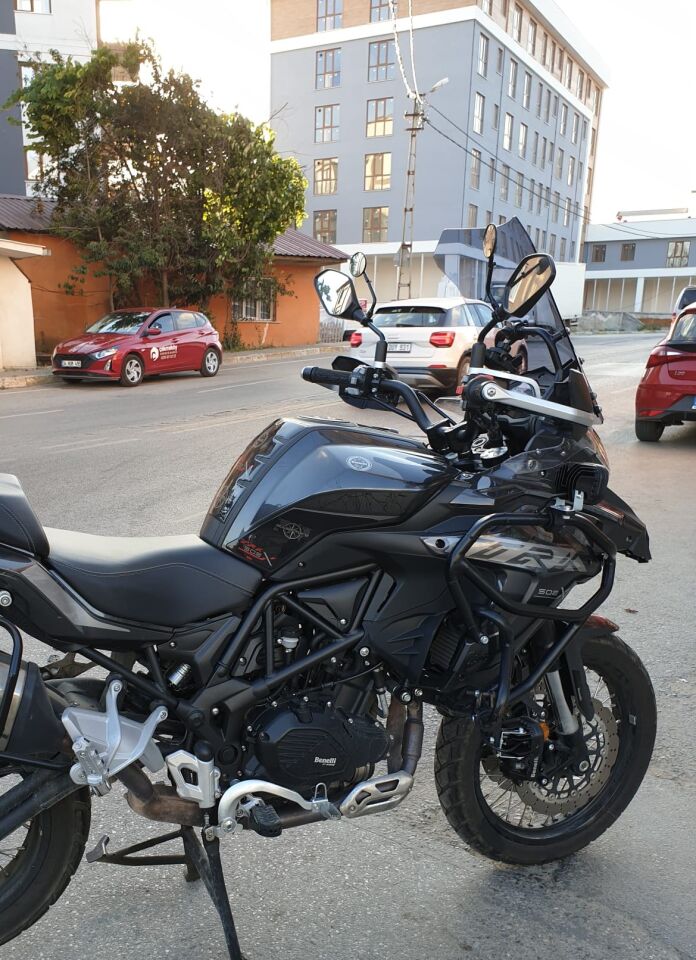 MOTOCAM Benelli TRK 502 X Ön Cam 2017-2022 Model 54cm Füme Renkli 4mm