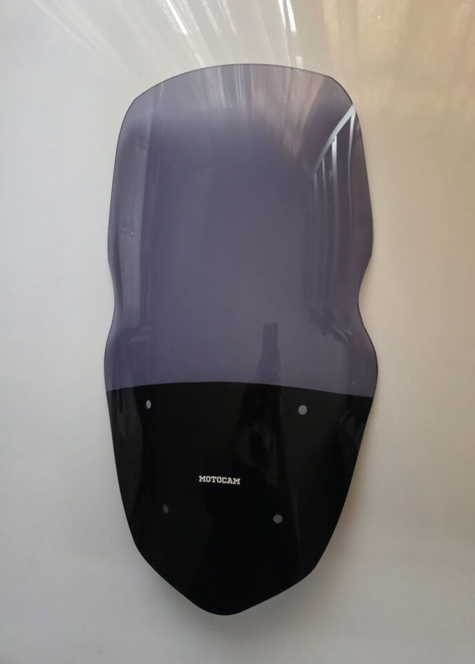 MOTOCAM Küba Newcity 50 Ön Cam 2023-2026 Model 58cm Füme Renkli 4mm ORJİNAL BOYLU