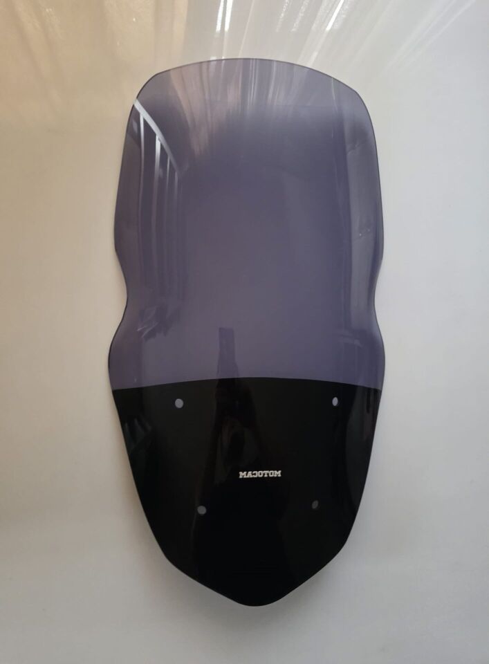 MOTOCAM Küba Newcity 50 Ön Cam 2023-2026 Model 58cm Füme Renkli 4mm ORJİNAL BOYLU
