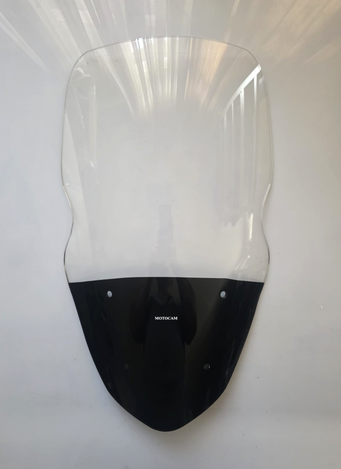 MOTOCAM Küba Newcity 50 Ön Cam 2023-2026 Model 58cm Şeffaf Renkli 4mm ORJİNAL BOYLU