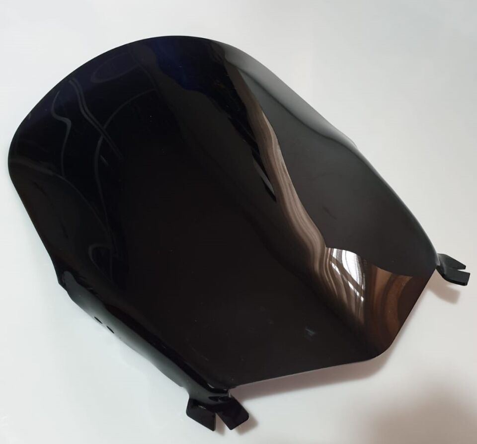 MOTOCAM CF Moto Jetmax 250 Ön Cam 2012-2016 Model 50cm Siyah Renkli 4mm