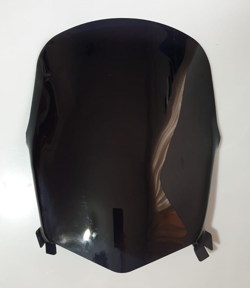 MOTOCAM CF Moto Jetmax 250 Ön Cam 2012-2016 Model 50cm Siyah Renkli 4mm