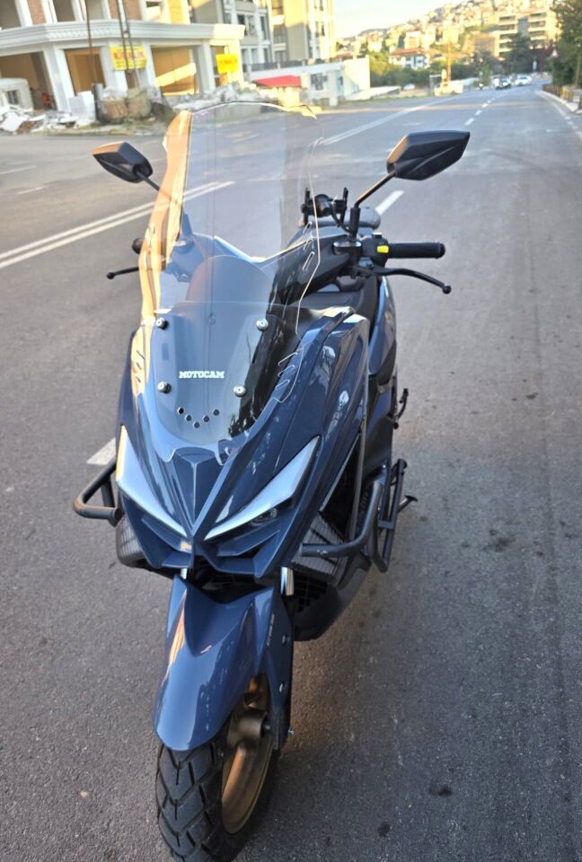 MOTOCAM Küba Newcity 50 Ön Cam 2023-2026 Model 65cm Şeffaf Renkli 4mm