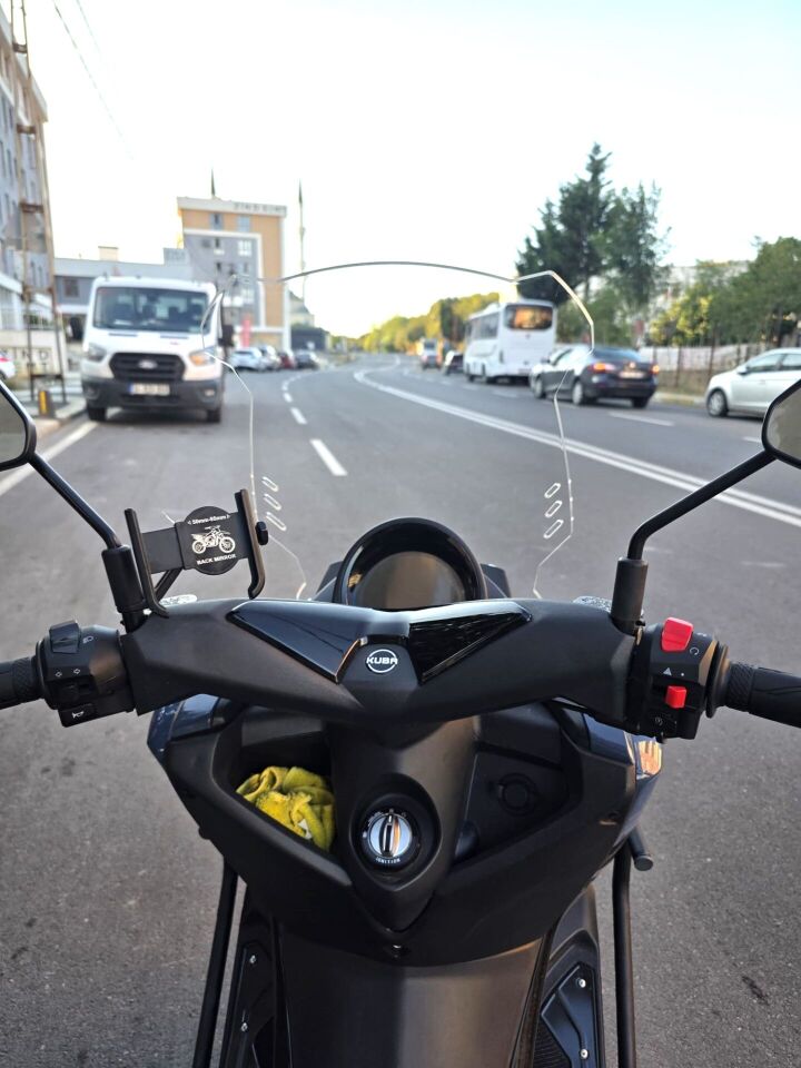 MOTOCAM Küba Newcity 50 Ön Cam 2023-2026 Model 65cm Şeffaf Renkli 4mm