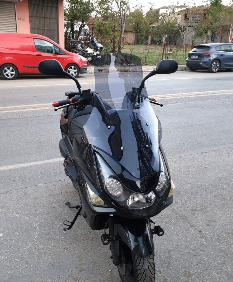 MOTOCAM Daelim S3 Advance Ön Cam 2010-2018 Model 77cm Füme Renkli 4mm