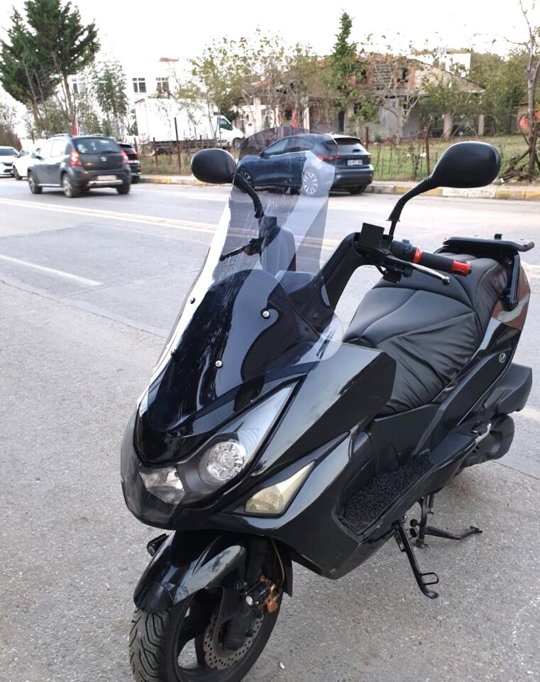 MOTOCAM Daelim S3 Advance Ön Cam 2010-2018 Model 77cm Füme Renkli 4mm