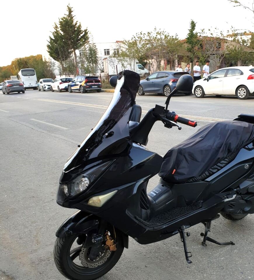 MOTOCAM Daelim S3 Advance Ön Cam 2010-2018 Model 77cm Siyah Renkli 4mm