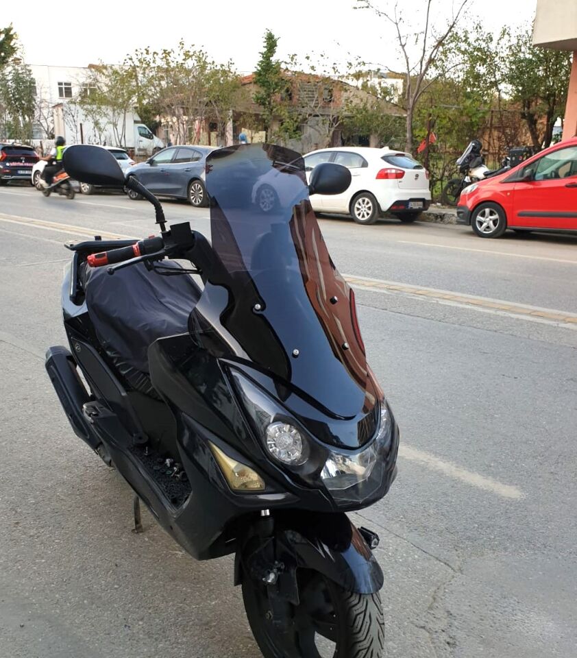 MOTOCAM Daelim S3 Advance Ön Cam 2010-2018 Model 77cm Siyah Renkli 4mm
