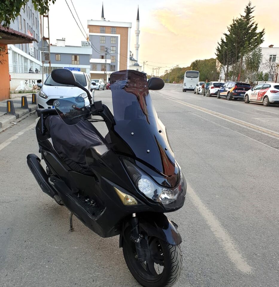 MOTOCAM Daelim S3 Advance Ön Cam 2010-2018 Model 77cm Siyah Renkli 4mm
