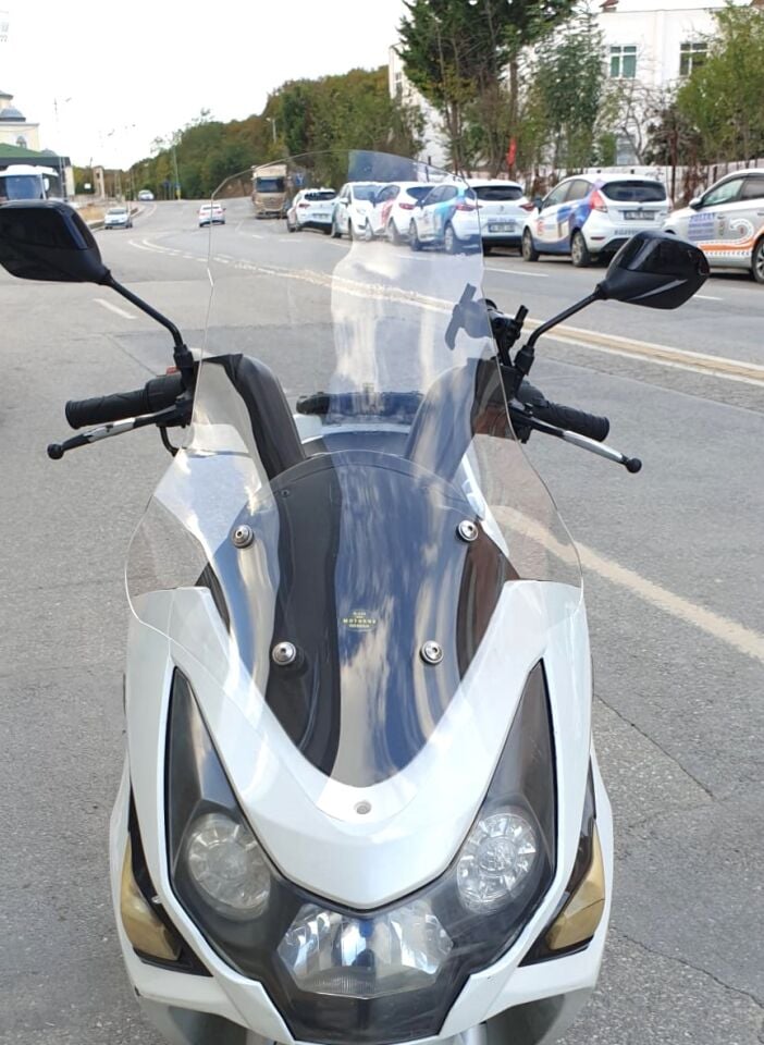 MOTOCAM Daelim S3 Advance Ön Cam 2010-2018 Model 77cm Şeffaf Renkli 4mm