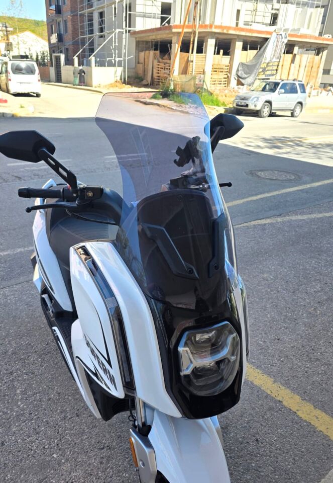 MOTOCAM Dofern JDF 250 T Ön Cam 2024-2026 Model 60cm Füme Renkli 4mm UZUN