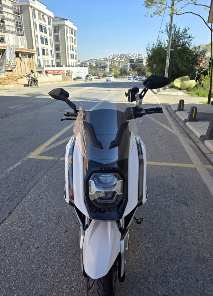 MOTOCAM Dofern JDF 250 T Ön Cam 2024-2026 Model 60cm Şeffaf Renkli 4mm UZUN