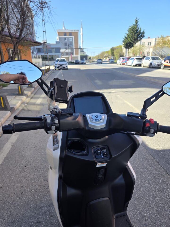MOTOCAM Dofern JDF 250 T Ön Cam 2024-2026 Model 60cm Şeffaf Renkli 4mm UZUN