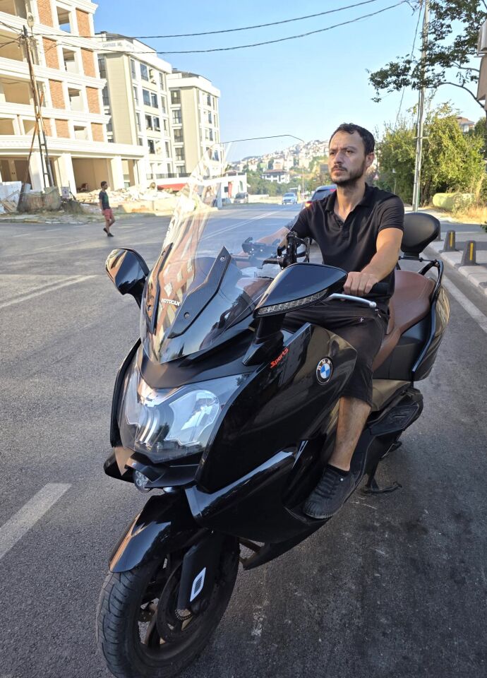 MOTOCAM Bmw C 650 GT Ön Cam 2011-2018 Model 75cm Şeffaf Renkli 4mm