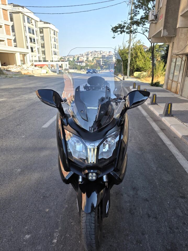 MOTOCAM Bmw C 650 GT Ön Cam 2011-2018 Model 75cm Şeffaf Renkli 4mm