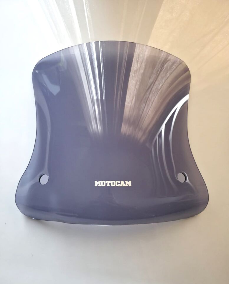 MOTOCAM Vespa GTV 300 Ön Cam 2011-2022 Model 42cm Füme Renkli 4mm APARATSIZ