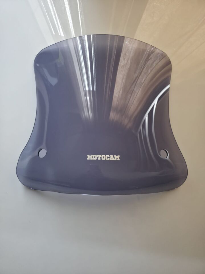 MOTOCAM Vespa GTV 300 Ön Cam 2011-2022 Model 42cm Füme Renkli 4mm APARATSIZ