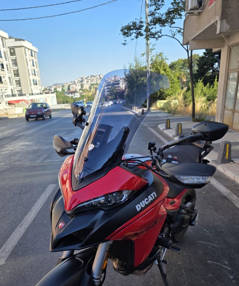 MOTOCAM Ducati Multistrada V2 Ön Cam 2022-2026 Model 60cm Füme Renkli 4mm