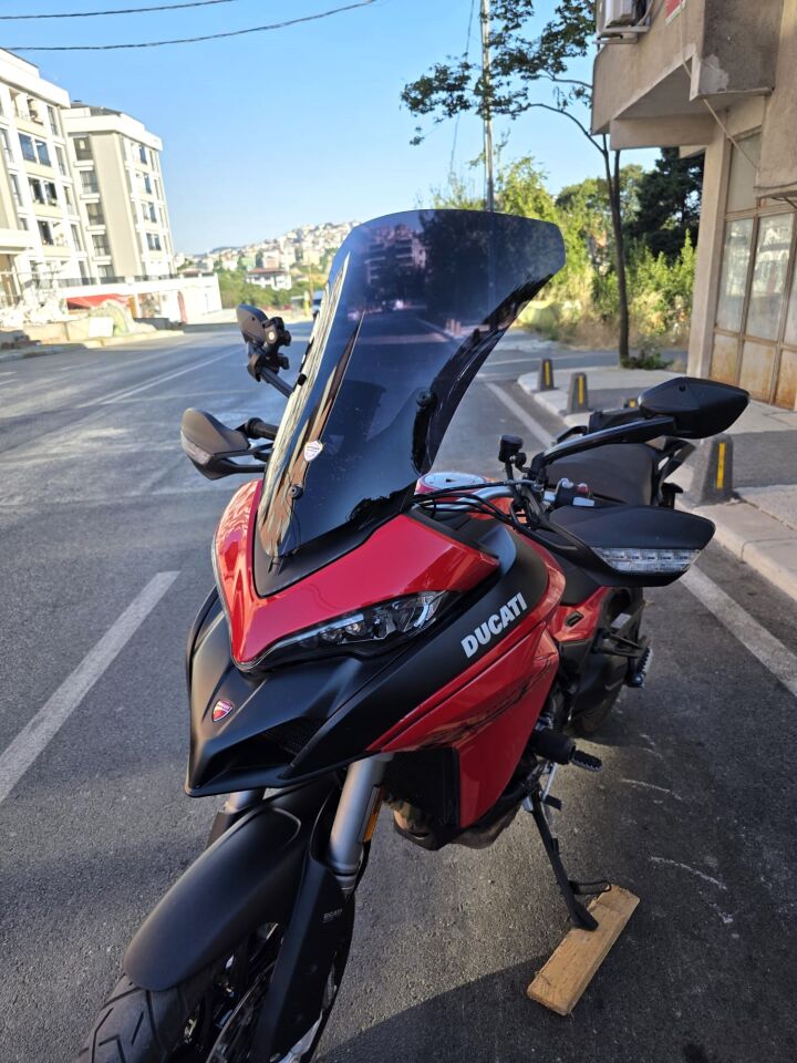 MOTOCAM Ducati Multistrada V2 Ön Cam 2022-2026 Model 60cm Siyah Renkli 4mm