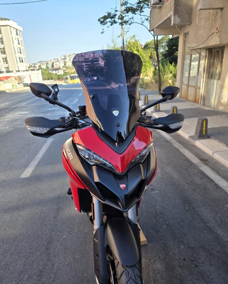 MOTOCAM Ducati Multistrada V2 Ön Cam 2022-2026 Model 60cm Siyah Renkli 4mm