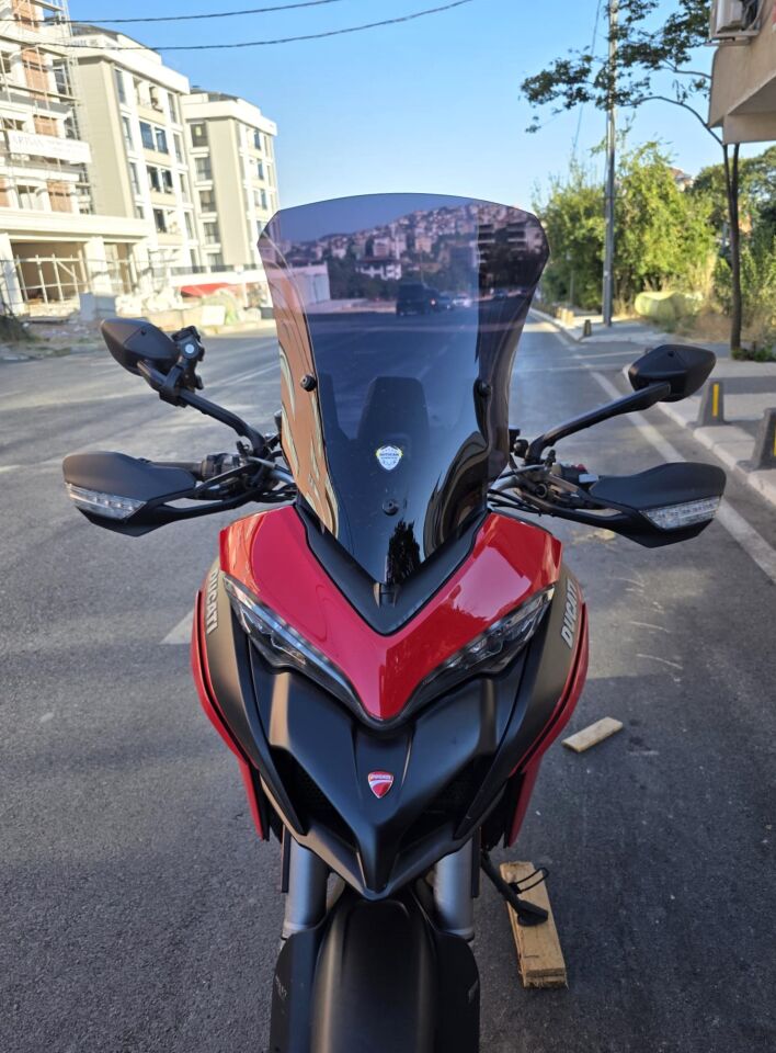 MOTOCAM Ducati Multistrada V2 Ön Cam 2022-2026 Model 60cm Siyah Renkli 4mm