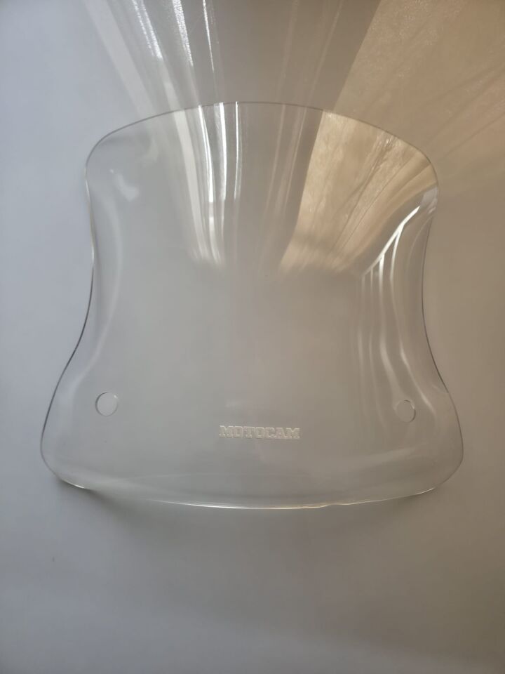 MOTOCAM Vespa GTV 300 Ön Cam 2011-2022 Model 42cm Şeffaf Renkli 4mm APARATSIZ