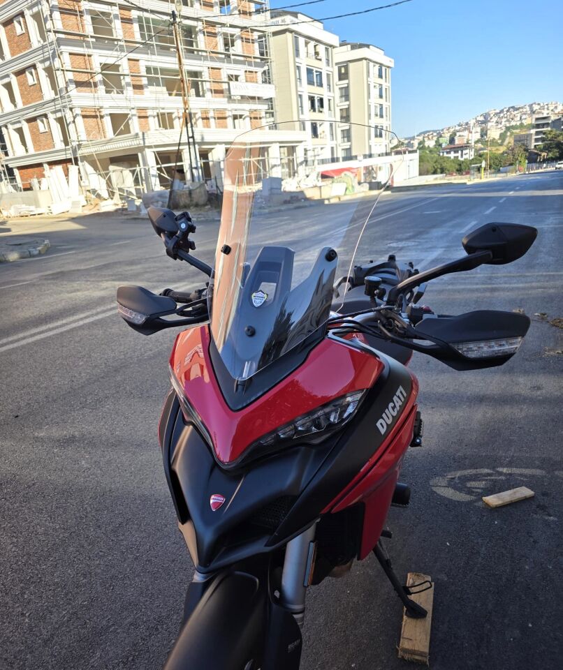 MOTOCAM Ducati Multistrada V2 Ön Cam 2022-2026 Model 60cm Şeffaf Renkli 4mm
