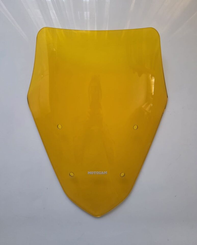MOTOCAM Arora GS 525 Ön Cam 2022-2026 Model 43cm Sarı Renkli 4mm