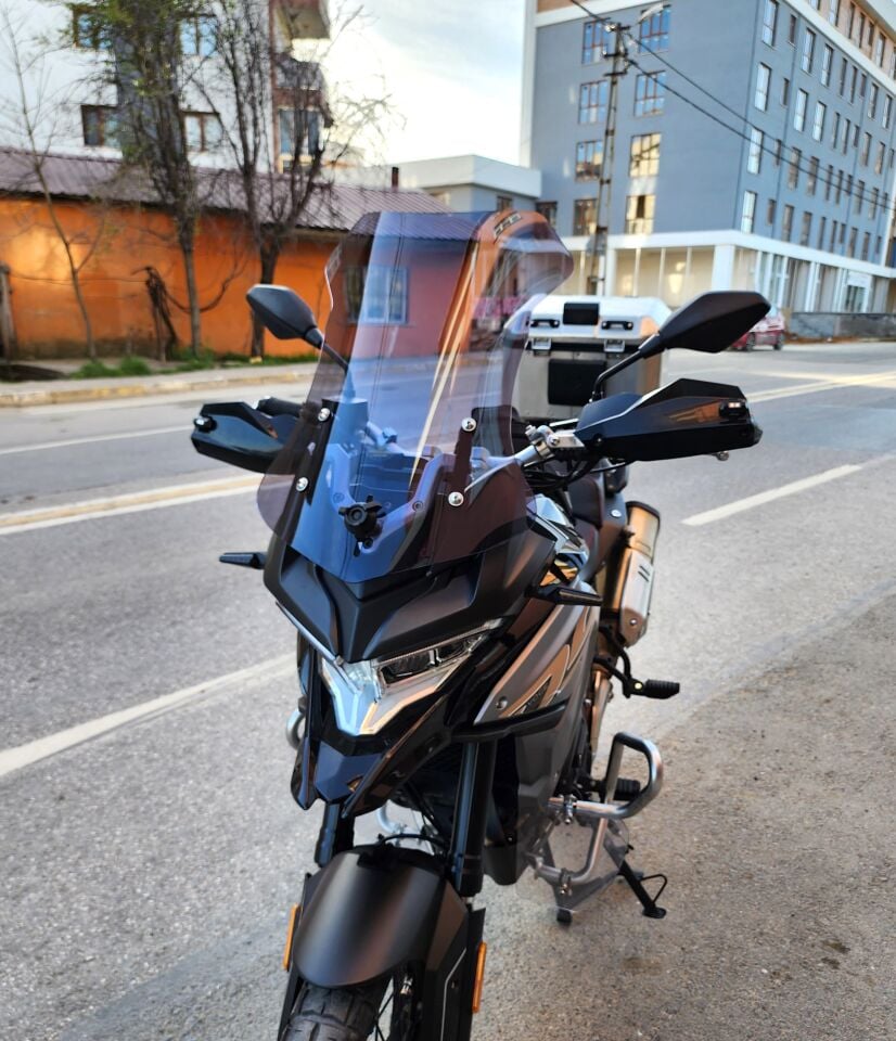 MOTOCAM Voge DS 300 Ön Cam 2021-2026 Model 55cm Füme Renkli 4mm