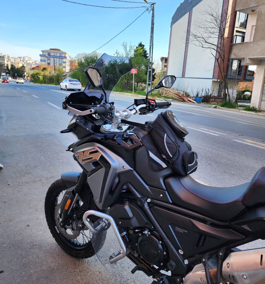 MOTOCAM Voge DS 300 Ön Cam 2021-2026 Model 55cm Füme Renkli 4mm