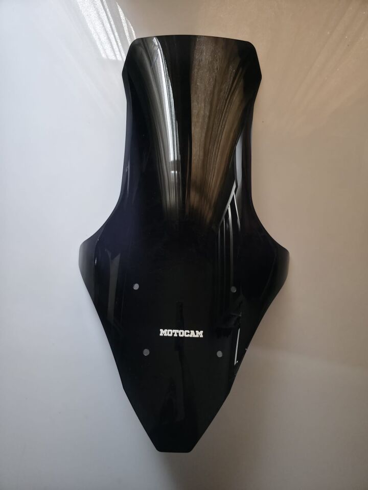 MOTOCAM Falcon Cmax 155 Ön Cam 2023-2026 Model 78cm Siyah Renkli 4mm UZUN