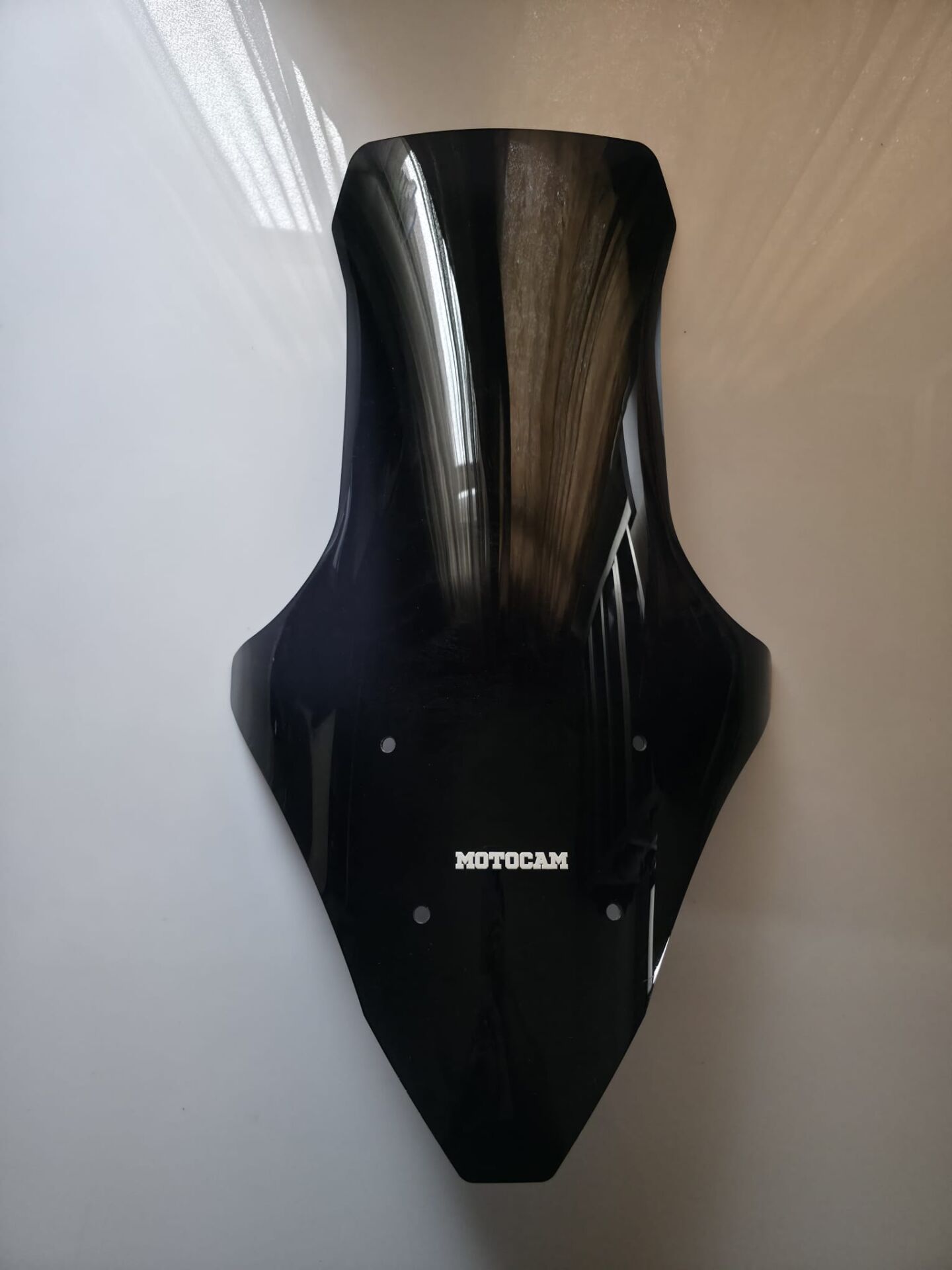 MOTOCAM Falcon Cmax 155 Ön Cam 2023-2026 Model 78cm Siyah Renkli 4mm UZUN