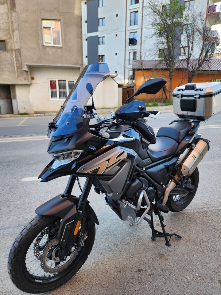 MOTOCAM Voge DS 500 Ön Cam 2021-2026 Model 55cm Füme Renkli 4mm