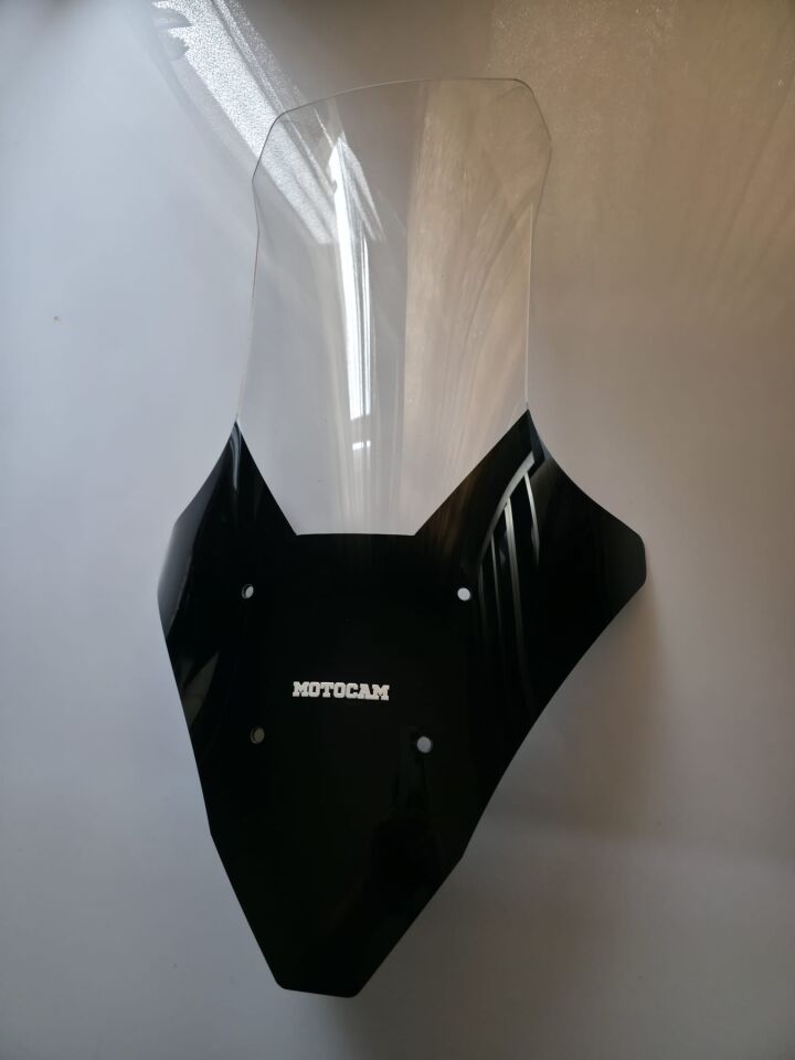 MOTOCAM Falcon Cmax 155 Ön Cam 2023-2026 Model 78cm Şeffaf Renkli 4mm UZUN