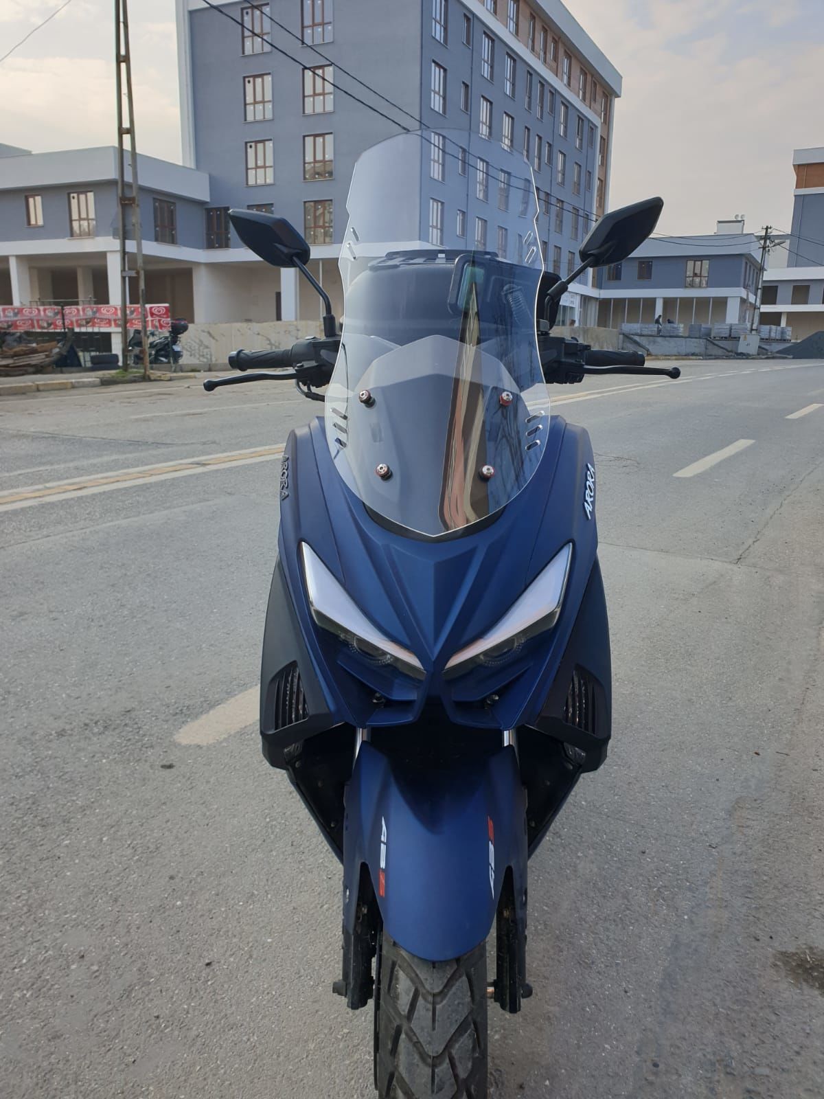Arora Max-T 150 Ön Cam 2022-2025 Model 55 CM - Şeffaf Renkli