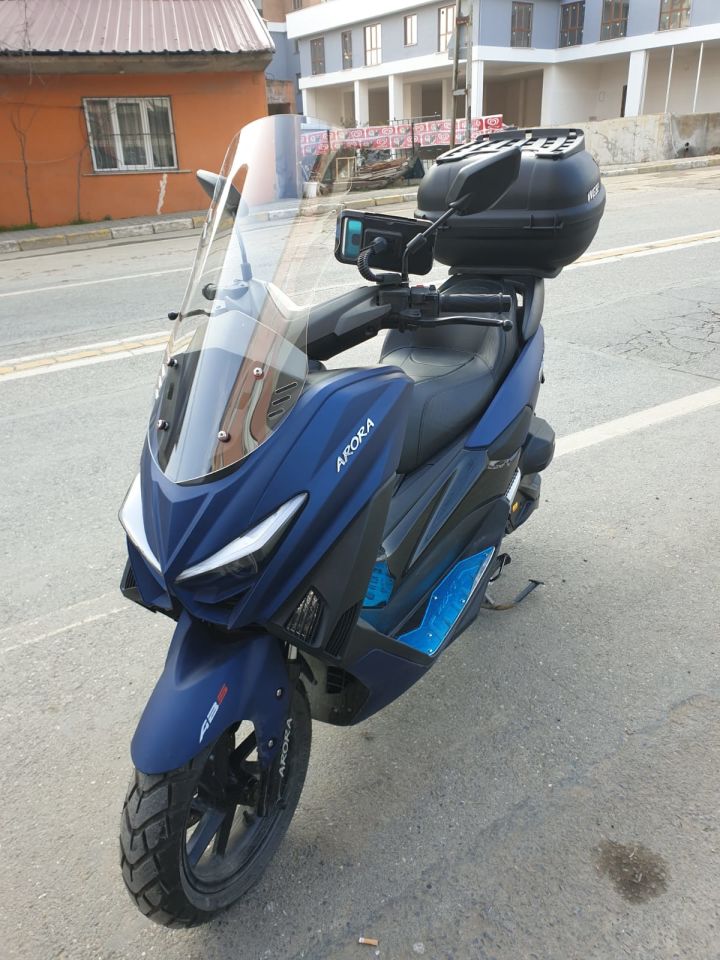 Arora Max-T 150 Ön Cam 2022-2025 Model 55 CM - Şeffaf Renkli
