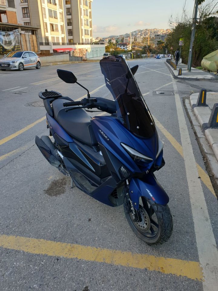 Arora Max-T 150 Ön Cam 2022-2025 Model 75 CM - Siyah Renkli