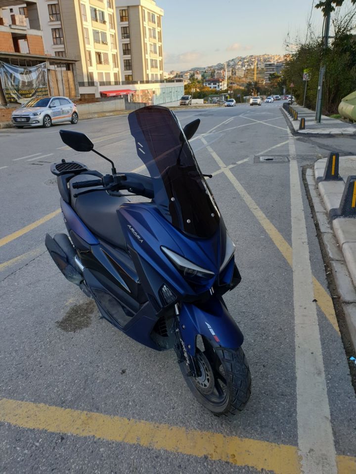 Arora Max-T 150 Ön Cam 2022-2025 Model 75 CM - Siyah Renkli
