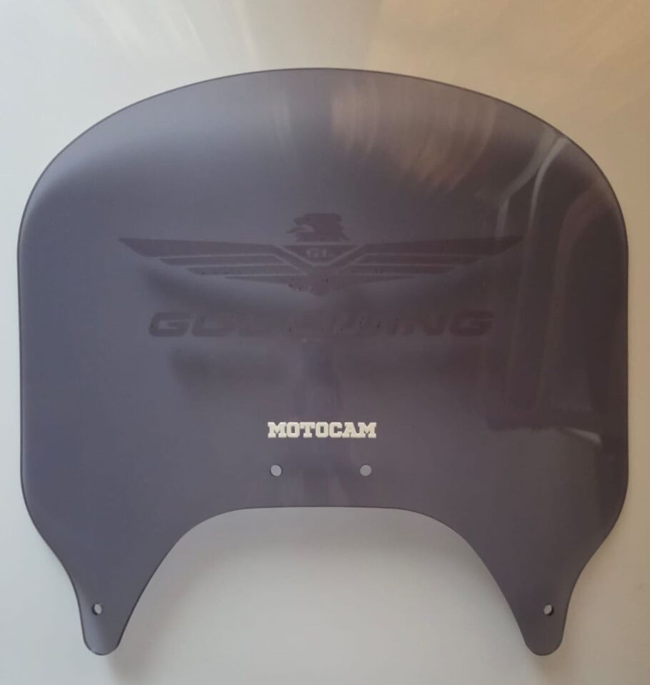 MOTOCAM Honda Goldwing GL 1800 Arka Cam 2004-2017 Model 40cm Füme Renkli 4mm