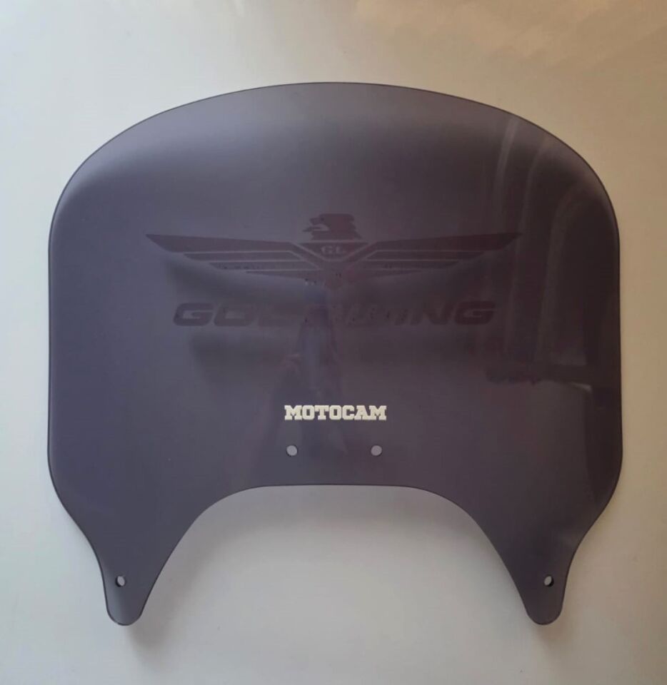 MOTOCAM Honda Goldwing GL 1800 Arka Cam 2004-2017 Model 40cm Füme Renkli 4mm