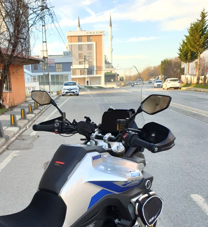 MOTOCAM Voge DS 900 X Siperlik Ön Cam 2025 Model 53cm Şeffaf Renkli 4mm