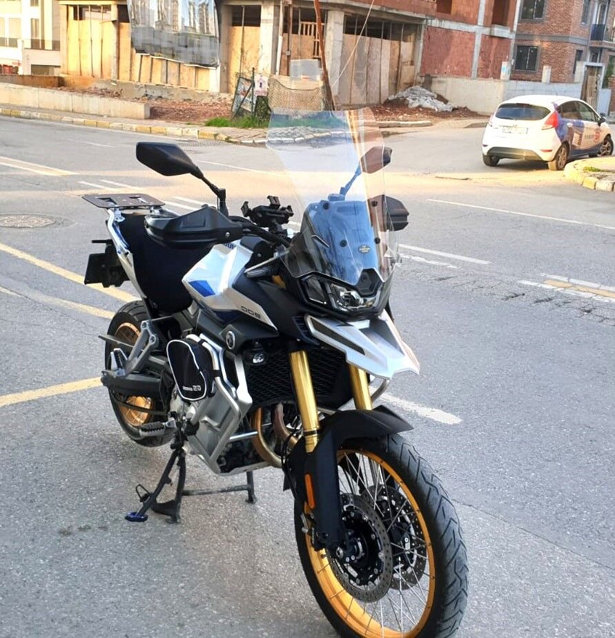 MOTOCAM Voge DS 900 X Siperlik Ön Cam 2025 Model 53cm Şeffaf Renkli 4mm