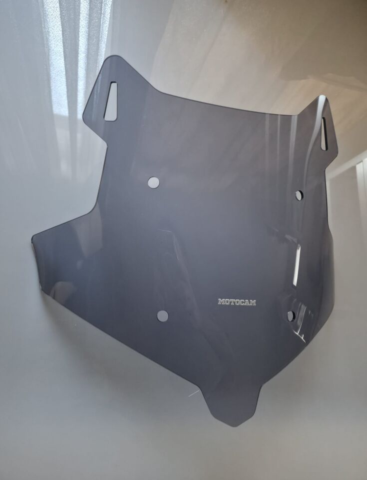 MOTOCAM Voge DSX 525 Ön Cam 2023-2026 Model 41cm Füme Renkli 4mm ORİJİNAL BOYLU