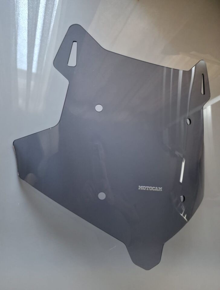 MOTOCAM Voge DSX 525 Ön Cam 2023-2026 Model 41cm Füme Renkli 4mm ORİJİNAL BOYLU