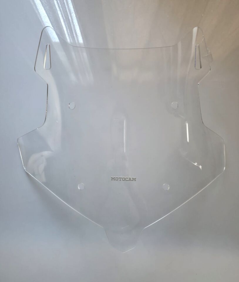 MOTOCAM Voge DSX 525 Ön Cam 2023-2026 Model 41cm Şeffaf Renkli 4mm ORİJİNAL BOYLU