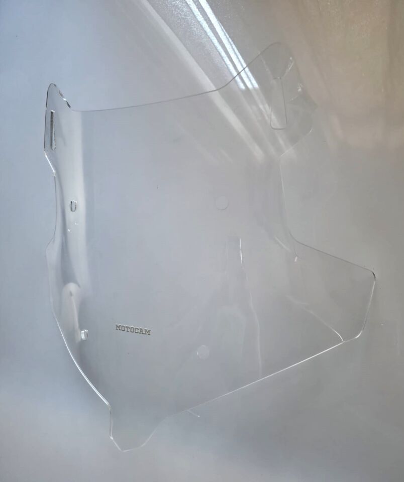 MOTOCAM Voge DSX 525 Ön Cam 2023-2026 Model 41cm Şeffaf Renkli 4mm ORİJİNAL BOYLU