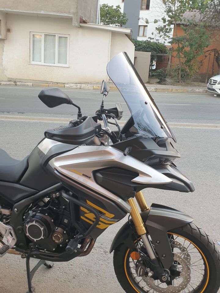 MOTOCAM Voge DSX 525 Ön Cam 2023-2026 Model 56cm Füme Renkli 4mm