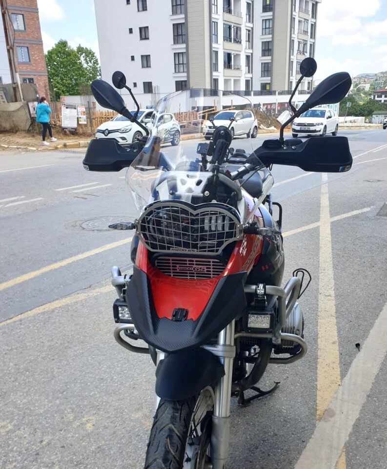 MOTOCAM Bmw R 1200 GS Ön Cam 2004-2012 Model 50cm Şeffaf Renkli 4mm UZUN